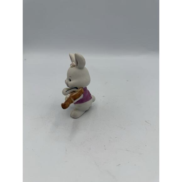 Vintage Enesco Bunnies palying Violin and Cello - Picture 5 of 13
